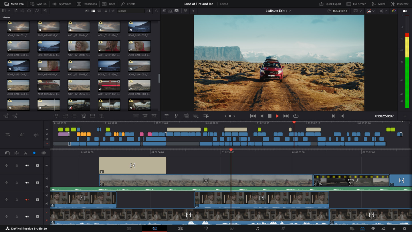 احتراف DaVinci Resolve: من المونتاج الكامل للتلوين السينمائي